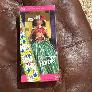Barbie 1994 Polynesian Doll with Red and Green Outfit